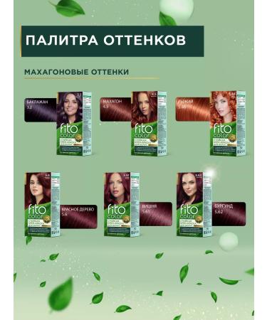 Fito cosmetic Persistent hair dye 6.0 natural light brown - Buy Online on GoSupps.com