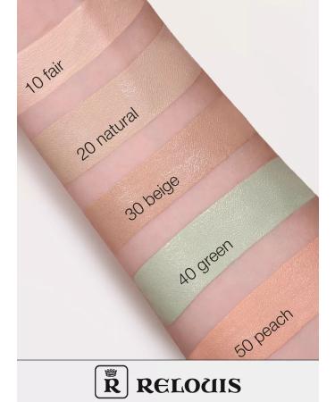 RELOUIS Face and eye corrector Pro Full Cover Tone 10 Fair - Buy Online on GoSupps.com