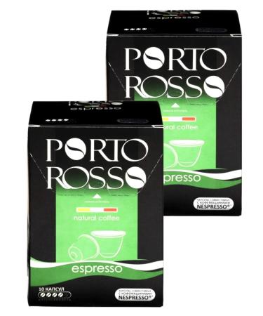 Moscow Coffee Shop on Shares Porto Coffee Porto Espresso in capsules (Nespresso) 2UP 50g
