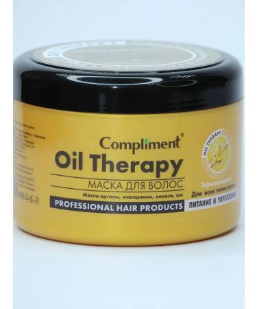 Compliment Oil Therapy Intensive Hair Mask: Nourishing and Strengthening 500 ml - Buy Online on GoSupps.com