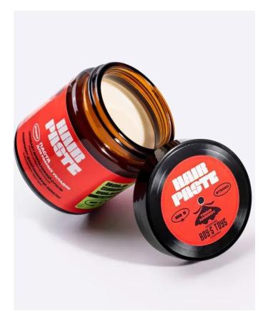 BOY'S TOYS Matte hair paste for torn styling 100g - Buy Online on GoSupps.com