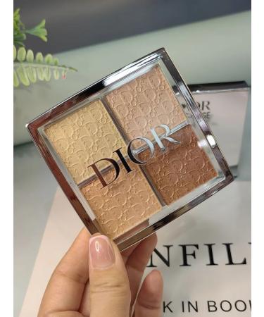 Palette of highlighters and blush Dior 002