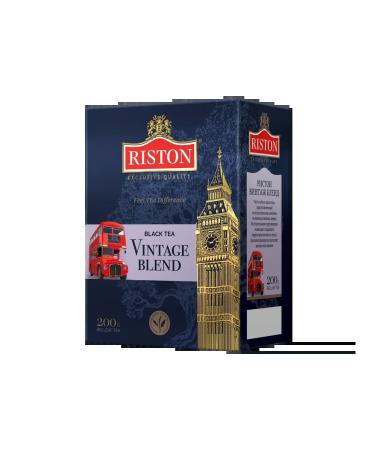 RISTON Black leaf tea 200 g vintage Blend large -leaf - Buy Online on GoSupps.com