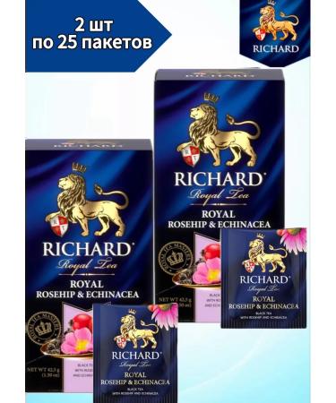 Richard Black tea with rosehip and echinacea 2pcs
