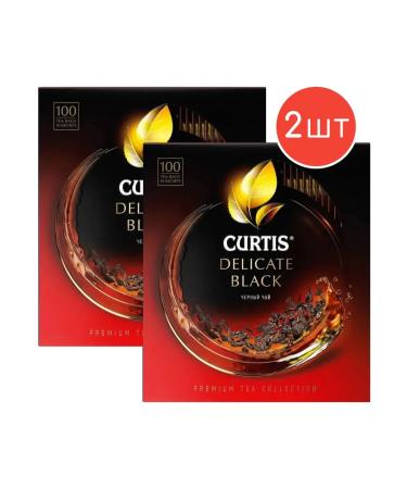 Curtis Black tea Delicate Black 100 bags 2pcs
