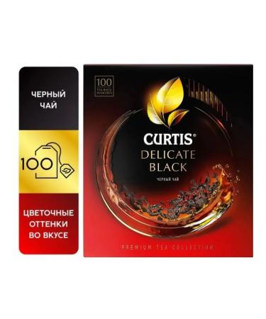 Curtis Black tea Delicate Black 100 bags 2pcs - Buy Online on GoSupps.com