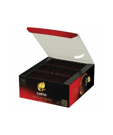Curtis Black tea Delicate Black 100 bags 2pcs - Buy Online on GoSupps.com