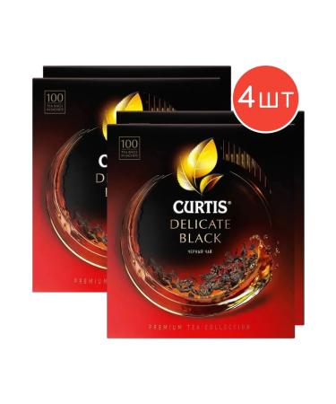 Curtis Black tea Delicate Black 100 packets 4pcs