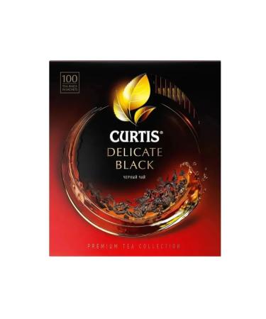 Curtis Black tea Delicate Black 100 packets 4pcs - Buy Online on GoSupps.com