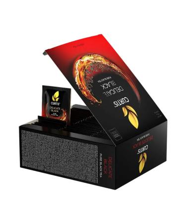 Curtis Black tea Delicate Black 100 packets 4pcs - Buy Online on GoSupps.com