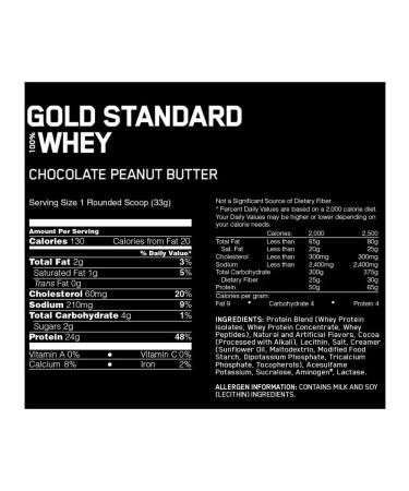 Optimum Nutrition Protein 100% Whey Gold Standard 907 Chocolate-mare pasta - Buy Online on GoSupps.com