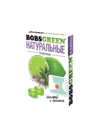 Bobsgreen Caramel Lollicon with the taste of sage with lime n10