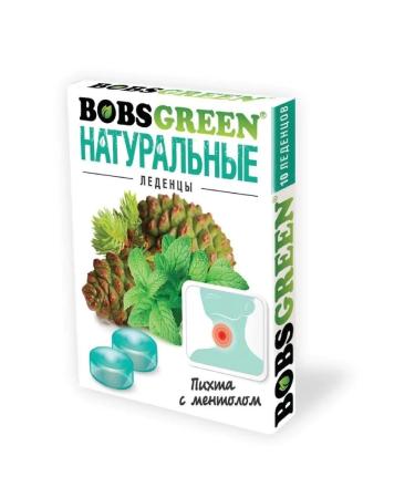 Bobsgreen Caramel Lollice with the taste of fir with mento - 2pcs - Buy Online on GoSupps.com