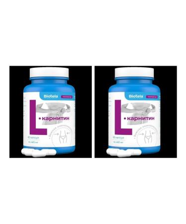 BioTela L -carnitin N60 caps 460mg - 2pcs