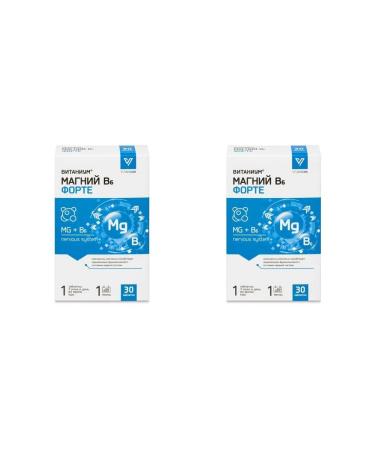 Magnesium B6 Fort Vitanium N30 table 1170mg - 2pcs