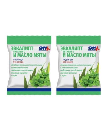 911 Your emergency service Eucalyptus with vitamin - 2pcs Eucalyptus