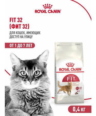 ROYAL CANIN Royalcanin Fit 32 food for moderately active cats 0.4 kg