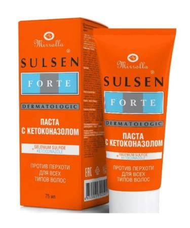mirrolla Mirroll Sulsen Forte Pasta with ketoconazole against per 75ml