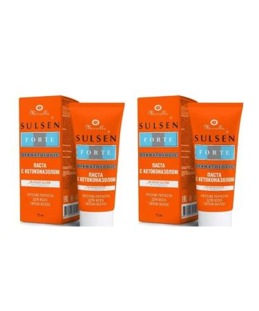 Mirrolla Sulsen Forte Pasta with ketoconazole Ove 75ml 2 pcs