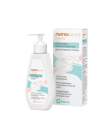 Lipobase intimate gel for intimate hygiene intensively moisturizes 200ml 2 pcs - Buy Online on GoSupps.com