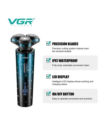VGR Electric blower 3V1 for the face and body - Buy Online on GoSupps.com