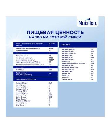 Nutrilon Premium 2 Dairy mixture from 6-12 months 1200 g - Buy Online on GoSupps.com