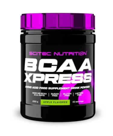 Scitec Nutrition Amino acids in the powder of the SCITEC BCAA XPress 280 g of apple apples