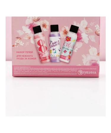 Pure happiness Shower gel "March 8" cosmetic set of care - Buy Online on GoSupps.com