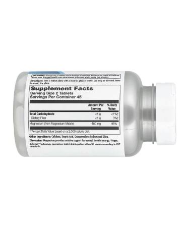 KAL Magnesium Malat 400 - Buy Online on GoSupps.com