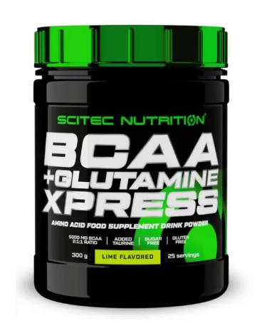 Scitec Nutrition Amino acids glutamine BCAA Glutamine Xpress 300G Lime