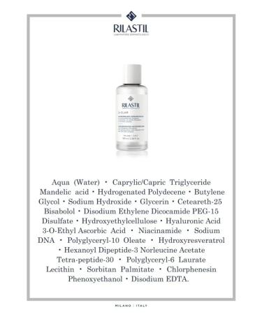 Rilastil D-Clar concentrated micropyling 100ml - Buy Online on GoSupps.com