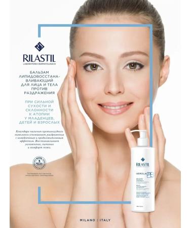 Rilastil Lipid -based cream face and body balm 400ml - Buy Online on GoSupps.com