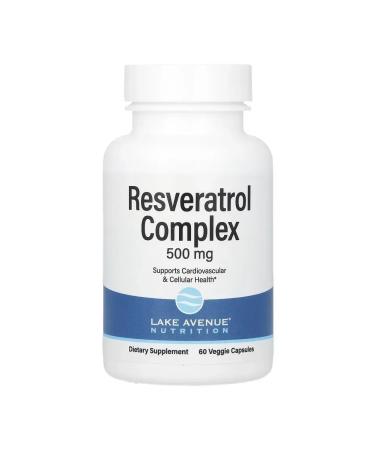 Lake Avenue Resveratrol 60 capsules - Buy Online on GoSupps.com