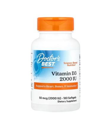 Doctor's Best Vitamin D3 2000