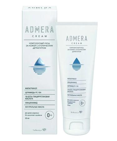 Admera Cream for dry care and sensitive skin skin 50ml 2 pcs - Buy Online on GoSupps.com