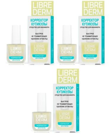 LIBREDERM LibriderM Cleaner Cleaner Nail Tool 10ml 3 pcs
