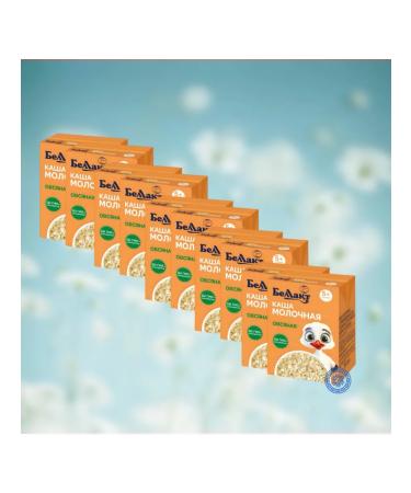 Bellakt Milk drinking nursery oatmeal+5 months 207g x 10pcs - Buy Online on GoSupps.com
