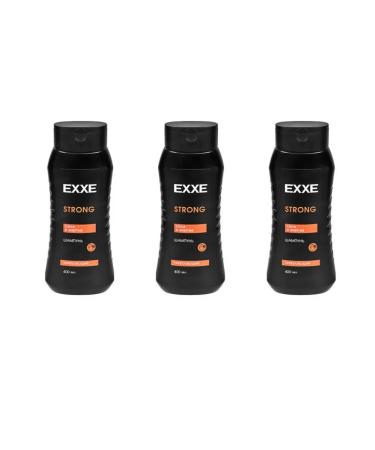 EXXE men Strong shampoo tonic 400 ml 3 pcs