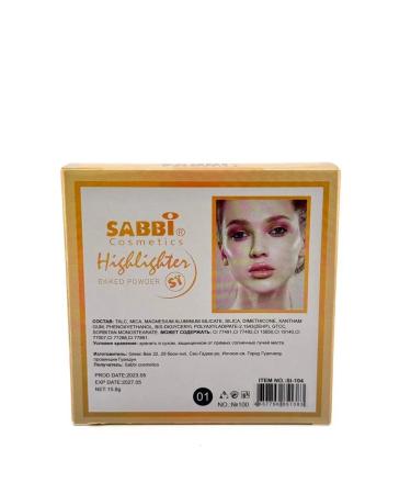 OLBY Highlighter for the face and century shining dry palette 8 shades - Buy Online on GoSupps.com