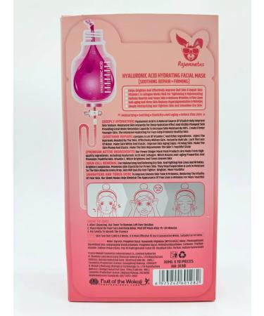 OLBY Facial face masks with hyaluron set 10 pcs - Buy Online on GoSupps.com