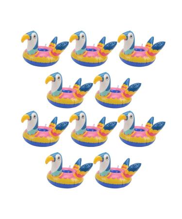 Inflatable drinking holder