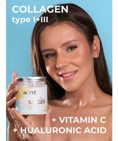 Mote Collagen with hyaluronic acid without flavorings 150g - Buy Online on GoSupps.com