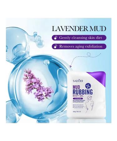 Asak Gel body scrub with lavender extract - Buy Online on GoSupps.com