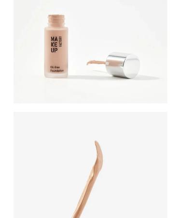 MAKE UP FACTORY Oil-Foree Foundation 21 Light Mokka Tonal Cream - Buy Online on GoSupps.com