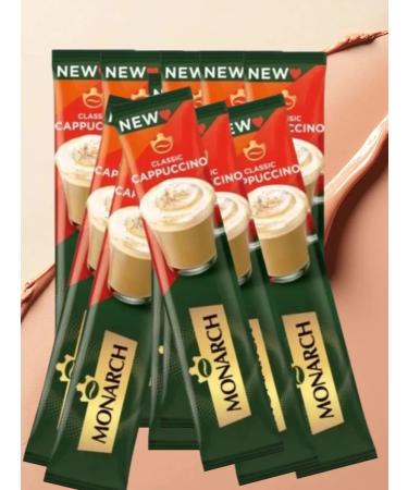 Monarch Soluble coffee Cappuccino 3 in 1 1pc 20 sticks - Buy Online on GoSupps.com