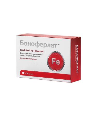 Bonoferlat 30 capsules 1 package