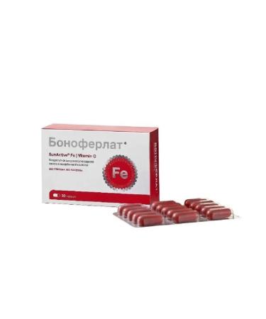 Bonoferlat 30 capsules 1 package - Buy Online on GoSupps.com