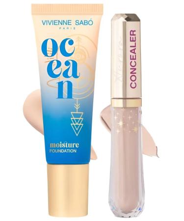 VIVIENNE SABO Tonal cream 01+Concealer reflective 01 - Buy Online on GoSupps.com