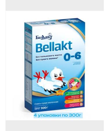 Bellakt Children's Milk mixture from birth 300g 4pcs
