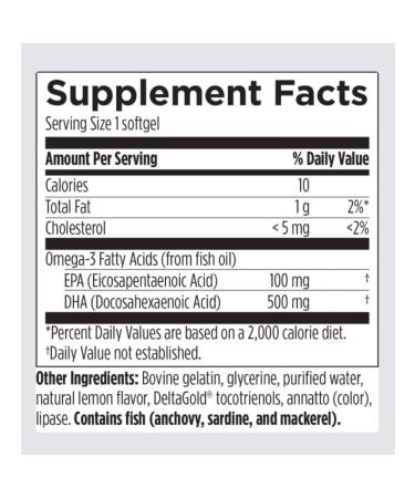 Omega 3 Omegavail Ultra Dha Designs for Health - Buy Online on GoSupps.com